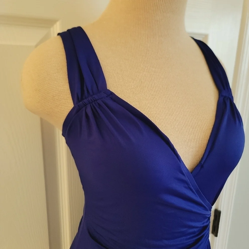 Badgley Mischka Victoria One Piece Swim Suit 8